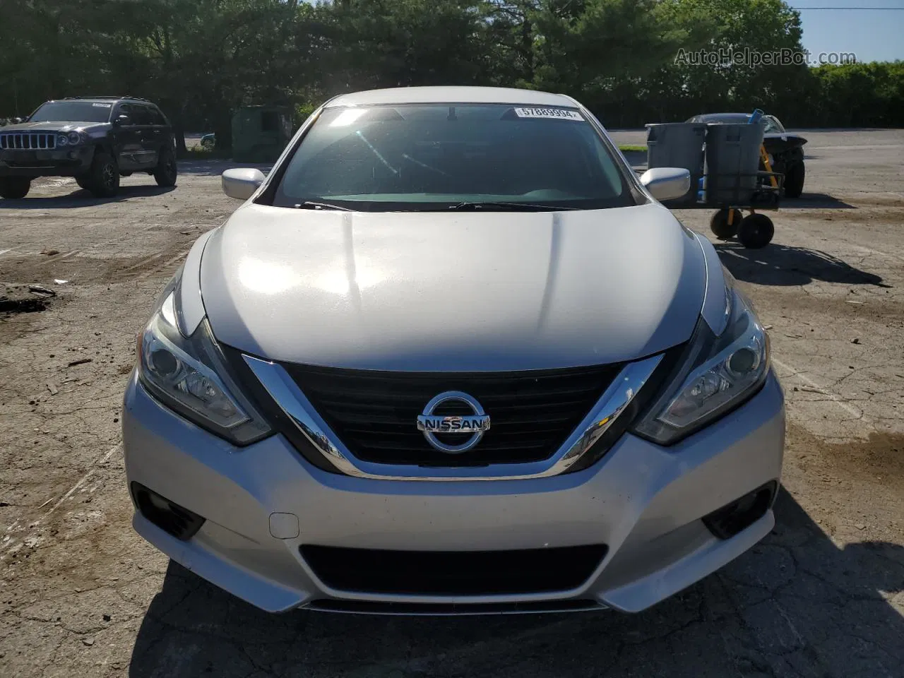 2017 Nissan Altima 2.5 Silver vin: 1N4AL3AP0HC195753