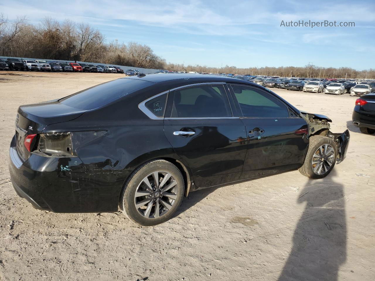 2017 Nissan Altima 2.5 Black vin: 1N4AL3AP0HC200370