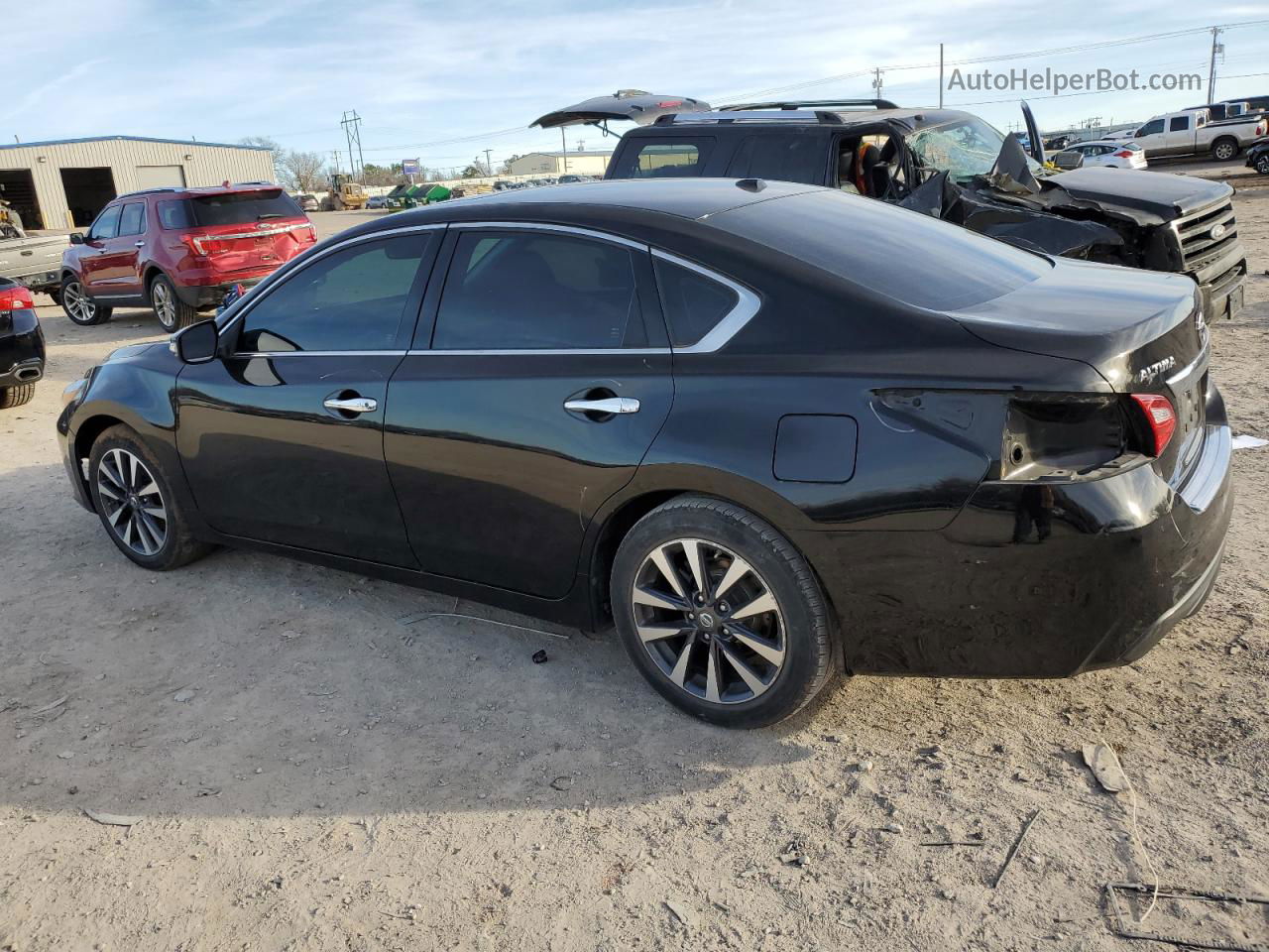 2017 Nissan Altima 2.5 Black vin: 1N4AL3AP0HC200370