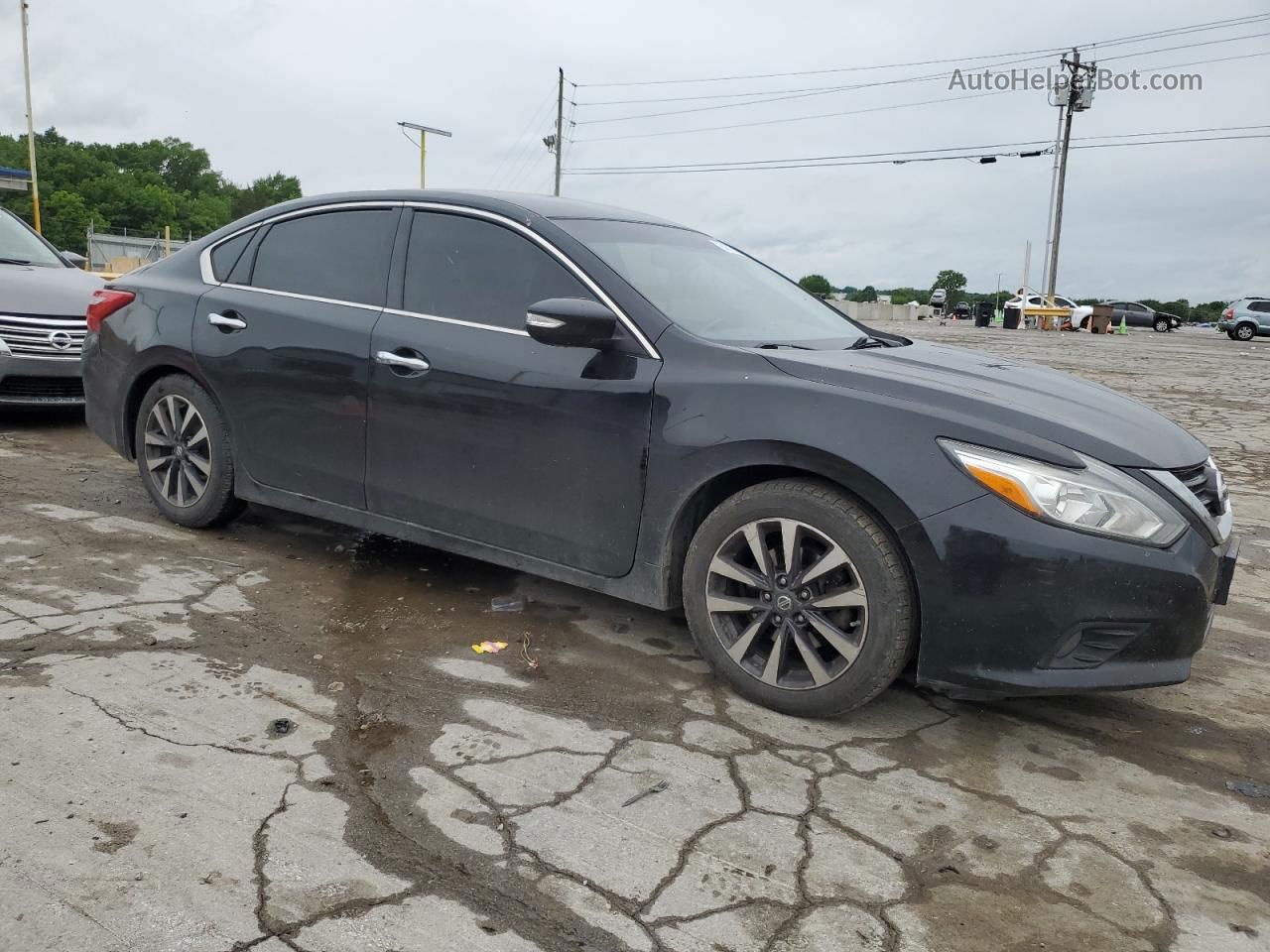 2017 Nissan Altima 2.5 Черный vin: 1N4AL3AP0HC232820