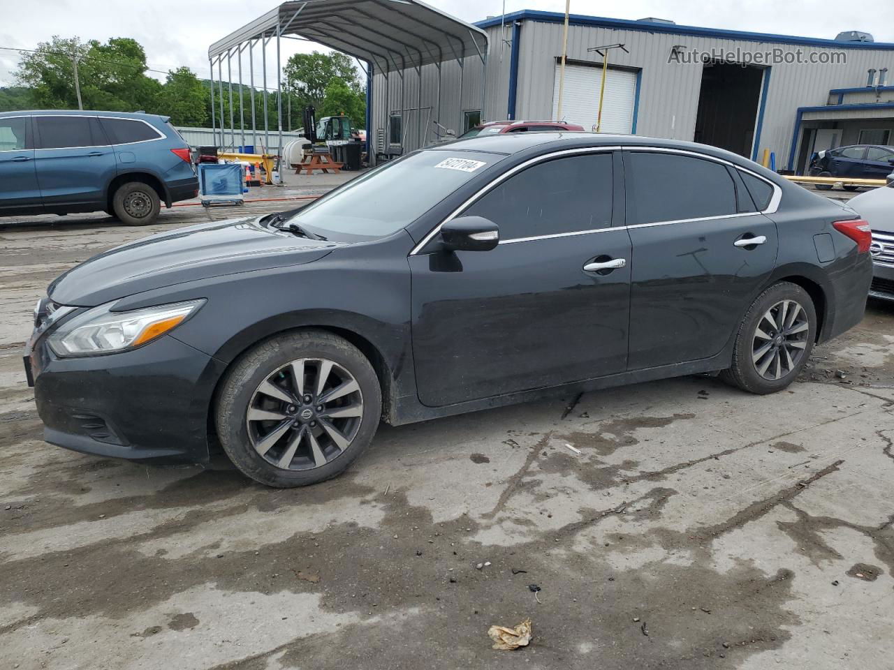 2017 Nissan Altima 2.5 Черный vin: 1N4AL3AP0HC232820