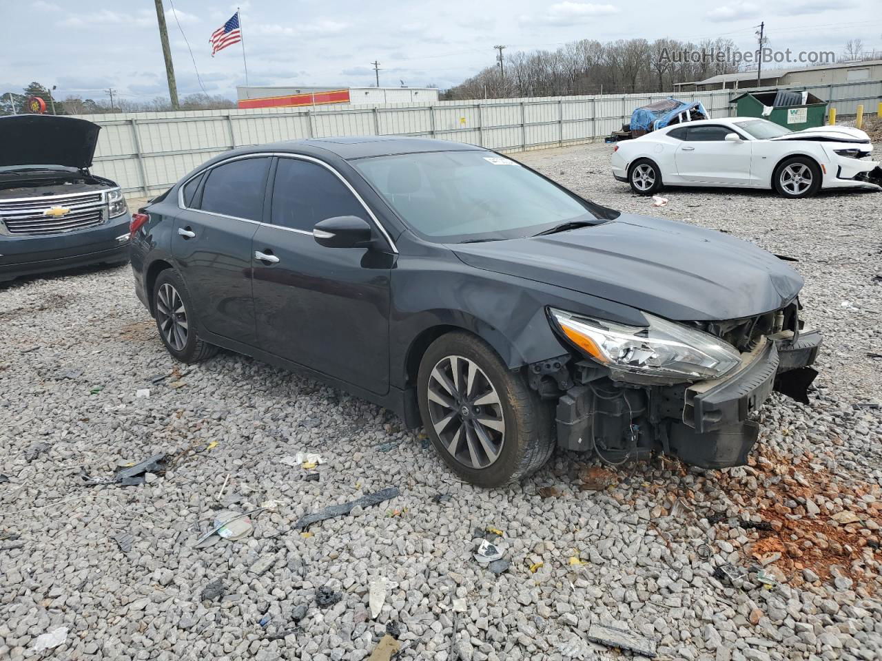 2017 Nissan Altima 2.5 Black vin: 1N4AL3AP0HC238391