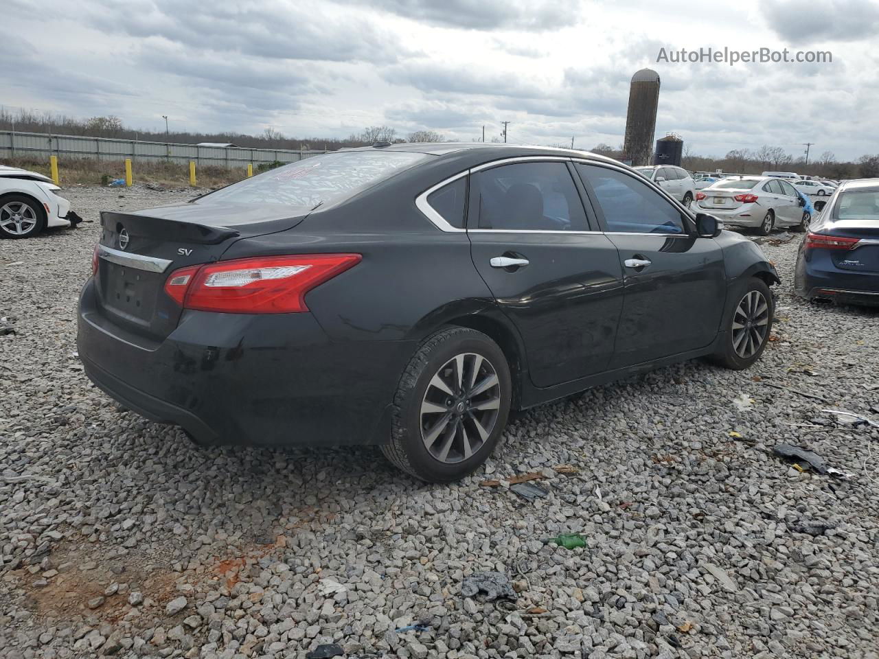 2017 Nissan Altima 2.5 Black vin: 1N4AL3AP0HC238391