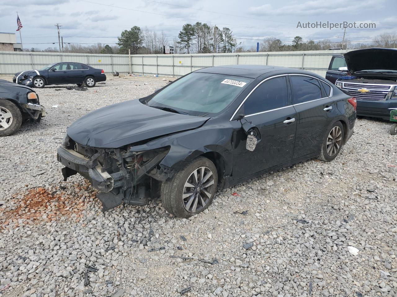 2017 Nissan Altima 2.5 Black vin: 1N4AL3AP0HC238391