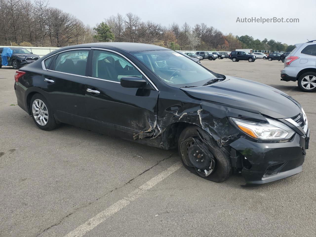 2017 Nissan Altima 2.5 Черный vin: 1N4AL3AP0HC248760