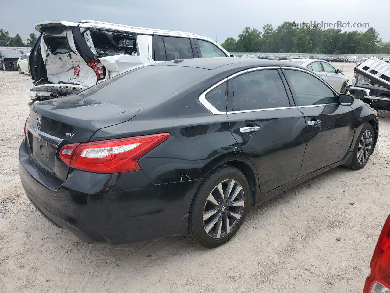 2017 Nissan Altima 2.5 Black vin: 1N4AL3AP0HC257619