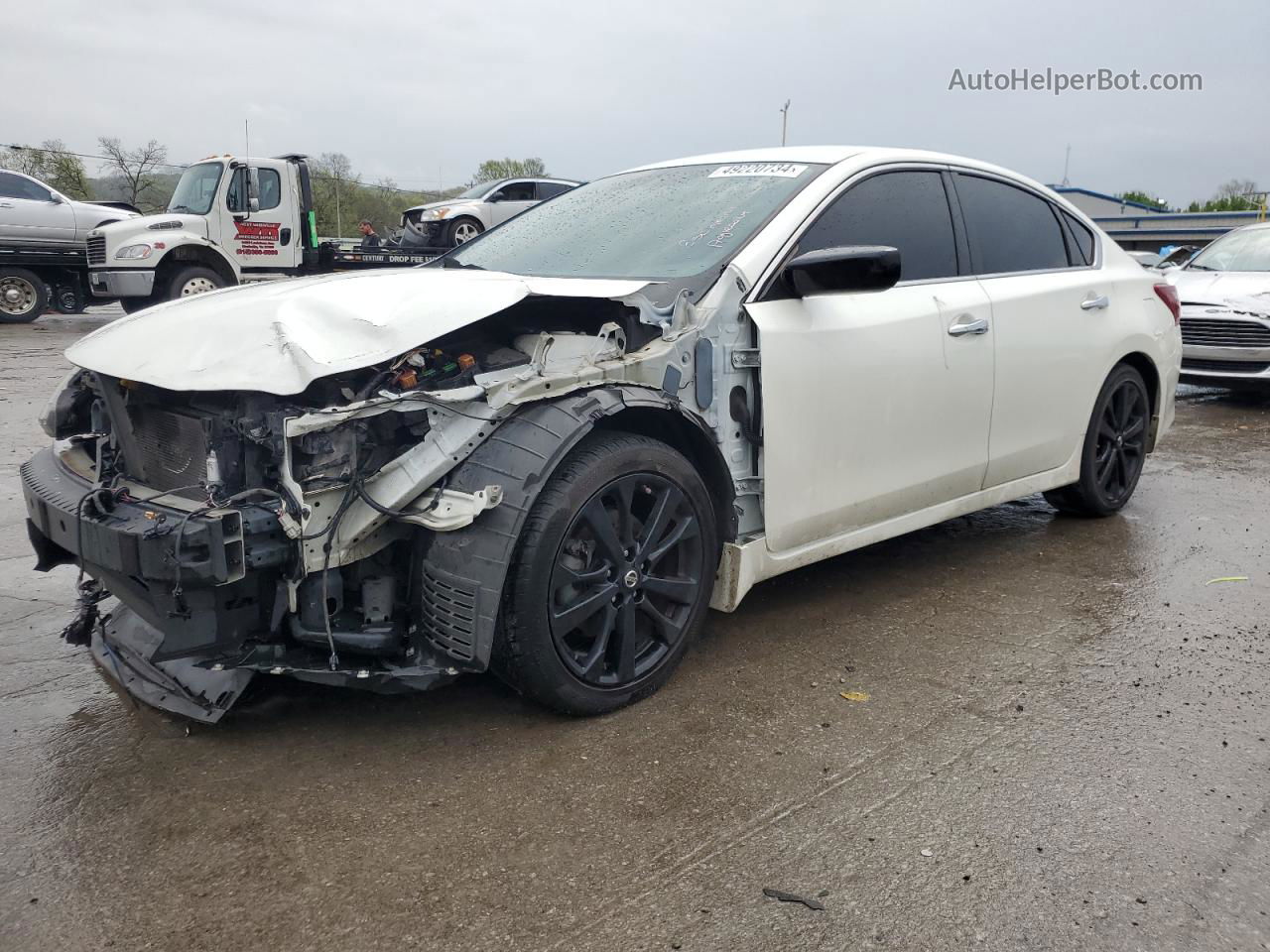 2017 Nissan Altima 2.5 White vin: 1N4AL3AP0HC262142