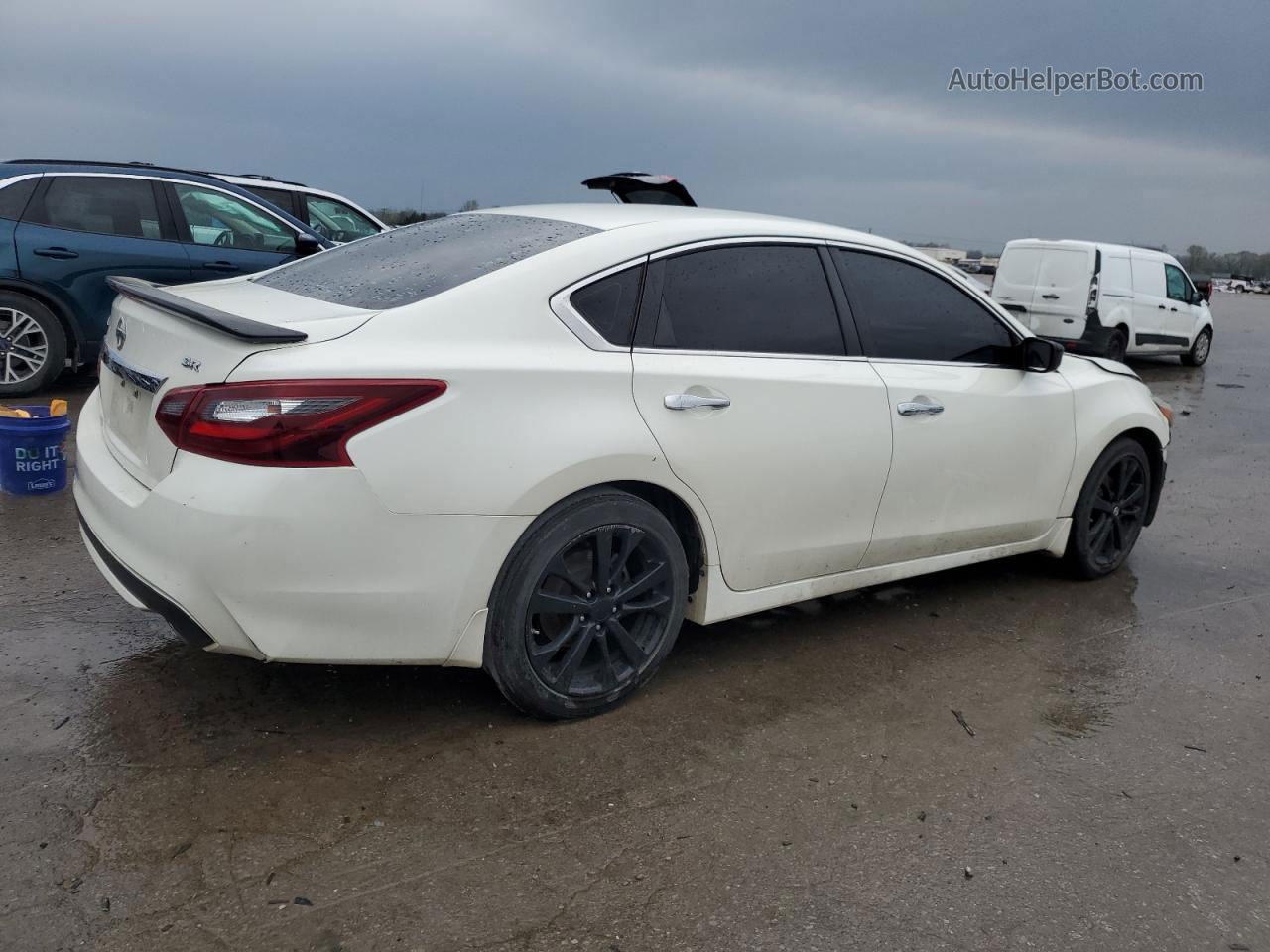 2017 Nissan Altima 2.5 White vin: 1N4AL3AP0HC262142