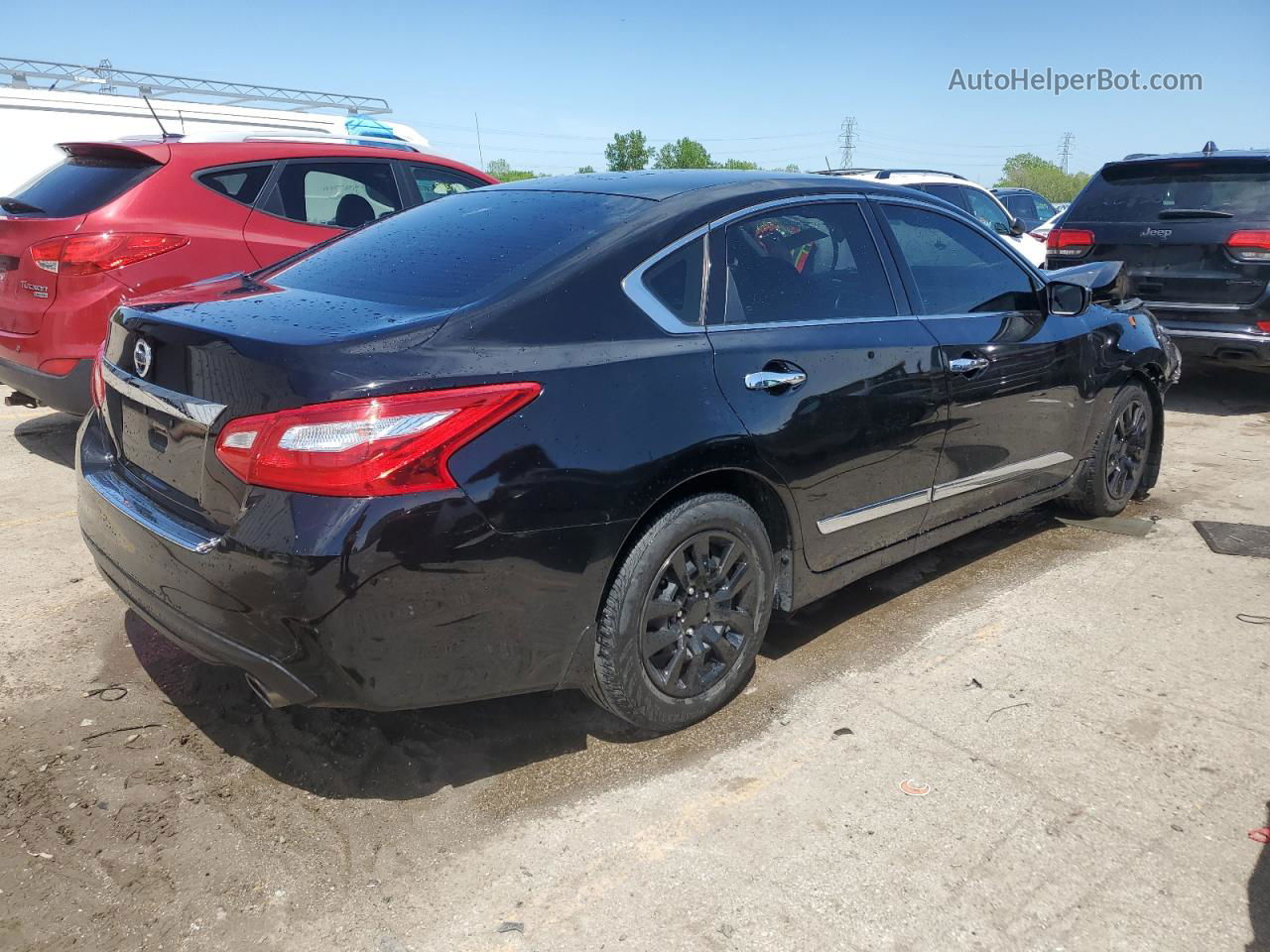 2017 Nissan Altima 2.5 Black vin: 1N4AL3AP0HC277028