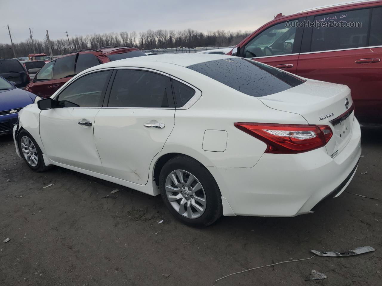 2017 Nissan Altima 2.5 White vin: 1N4AL3AP0HC280513