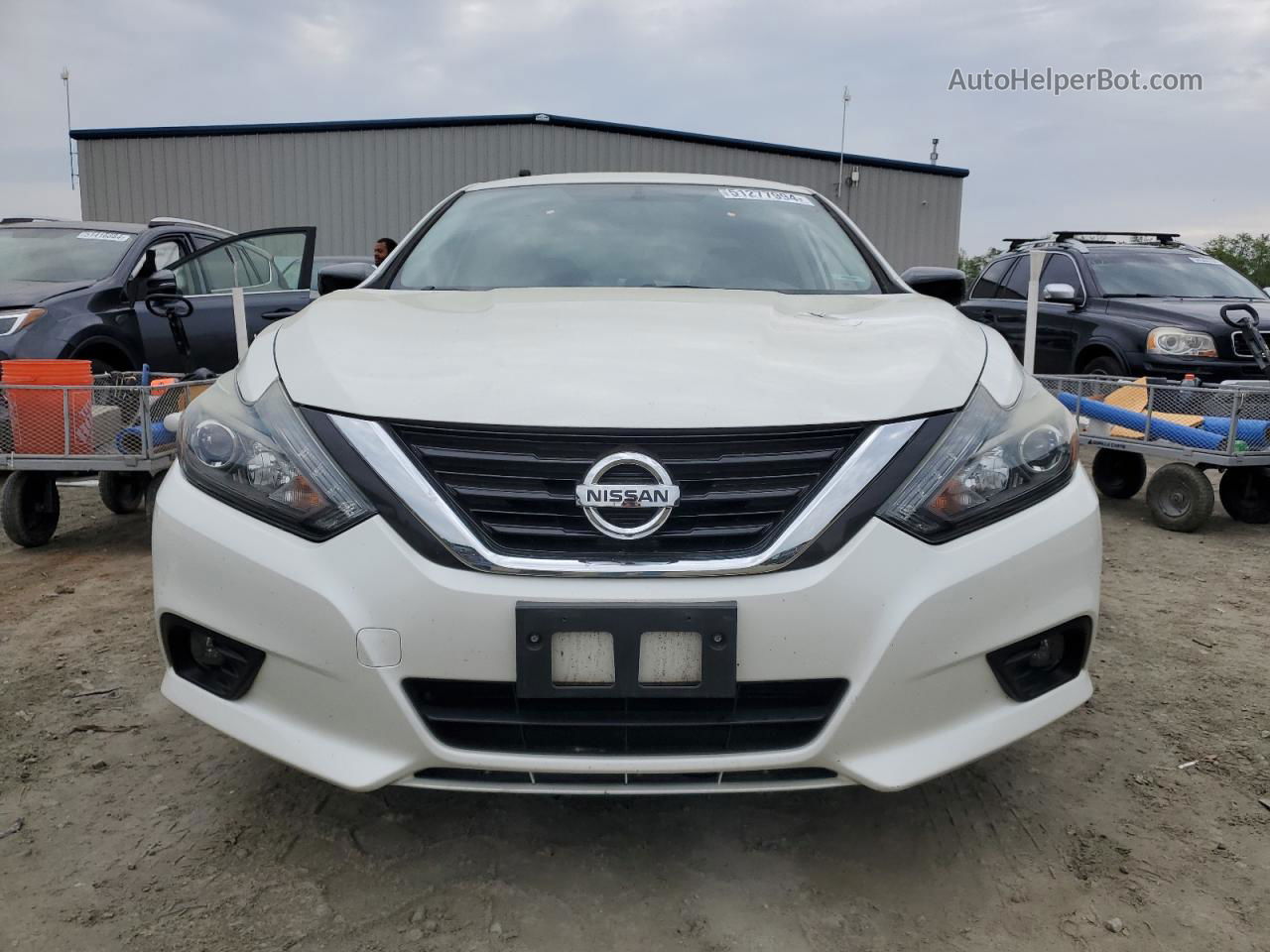 2017 Nissan Altima 2.5 White vin: 1N4AL3AP0HC283668