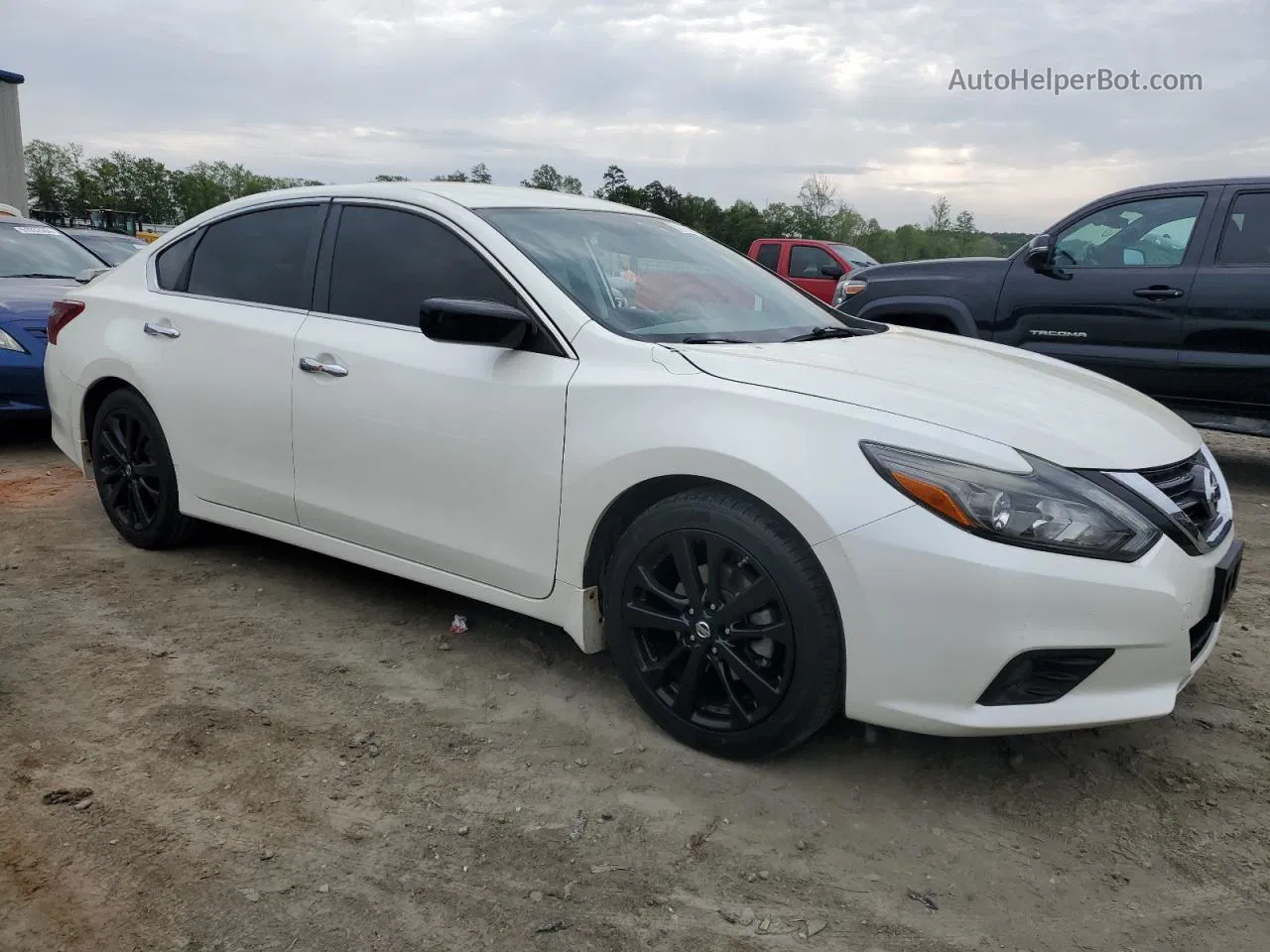 2017 Nissan Altima 2.5 White vin: 1N4AL3AP0HC283668