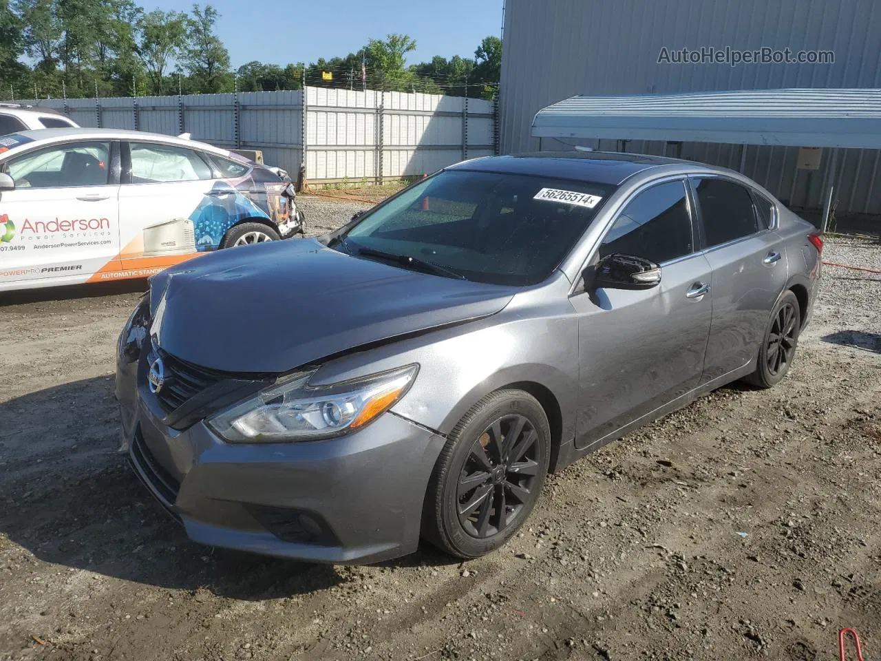 2017 Nissan Altima 2.5 Серый vin: 1N4AL3AP0HC285016