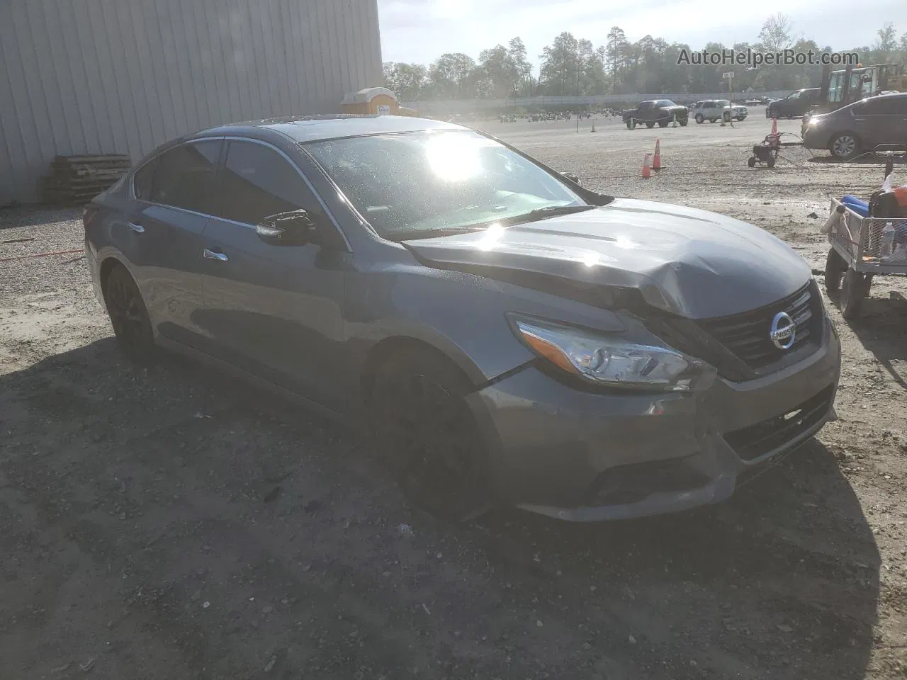 2017 Nissan Altima 2.5 Серый vin: 1N4AL3AP0HC285016