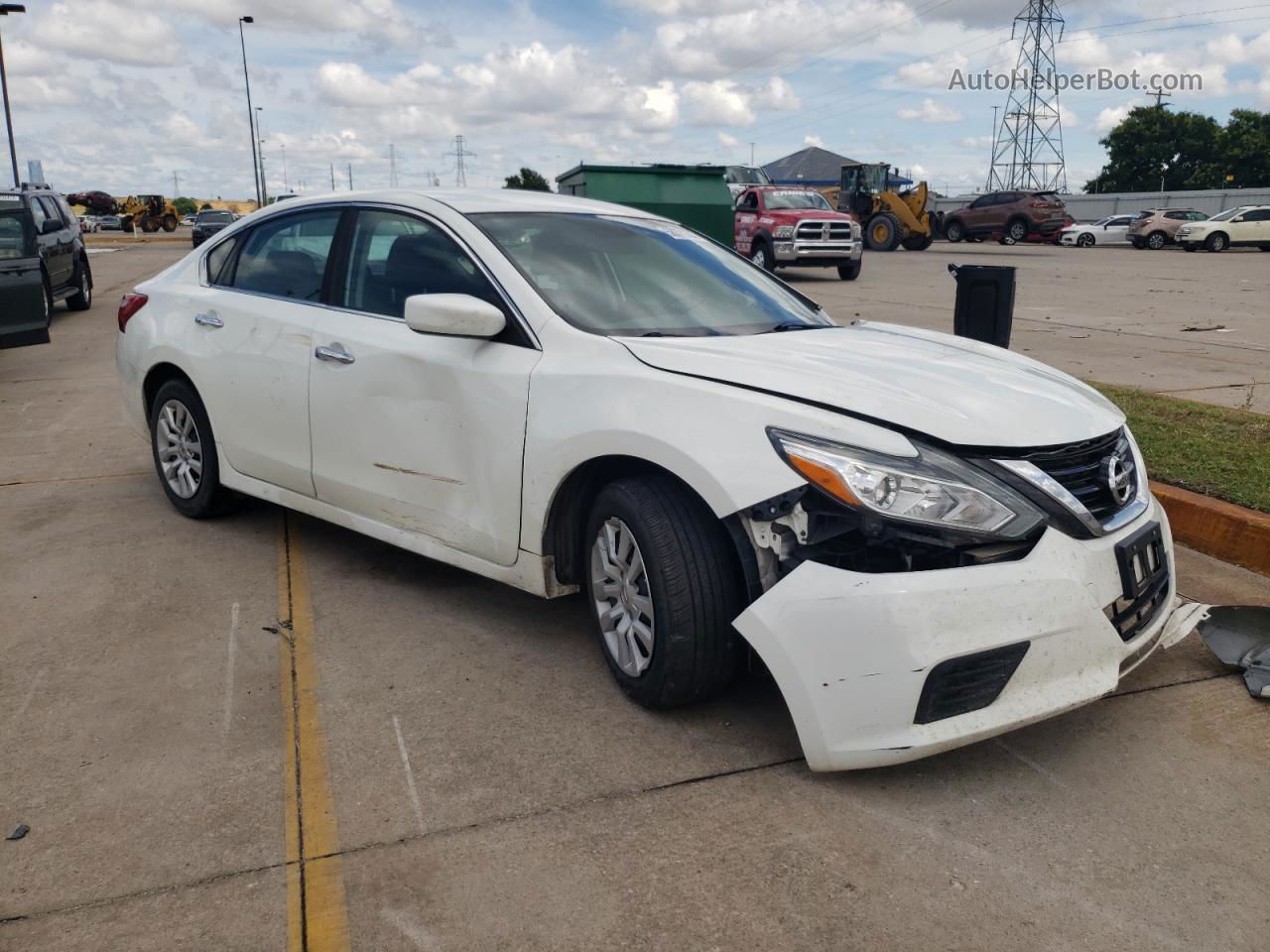 2017 Nissan Altima 2.5 White vin: 1N4AL3AP0HC292905