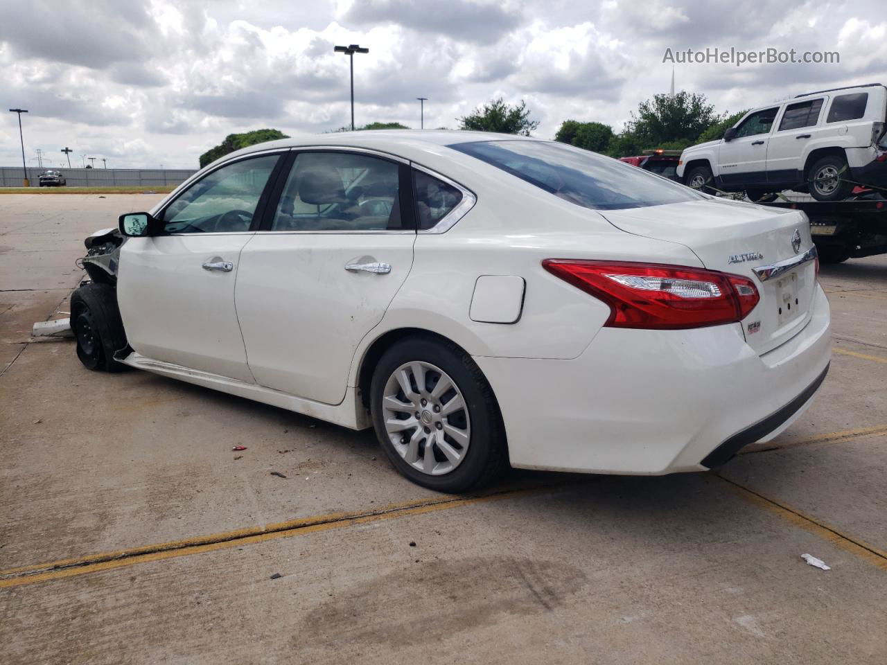 2017 Nissan Altima 2.5 White vin: 1N4AL3AP0HC292905