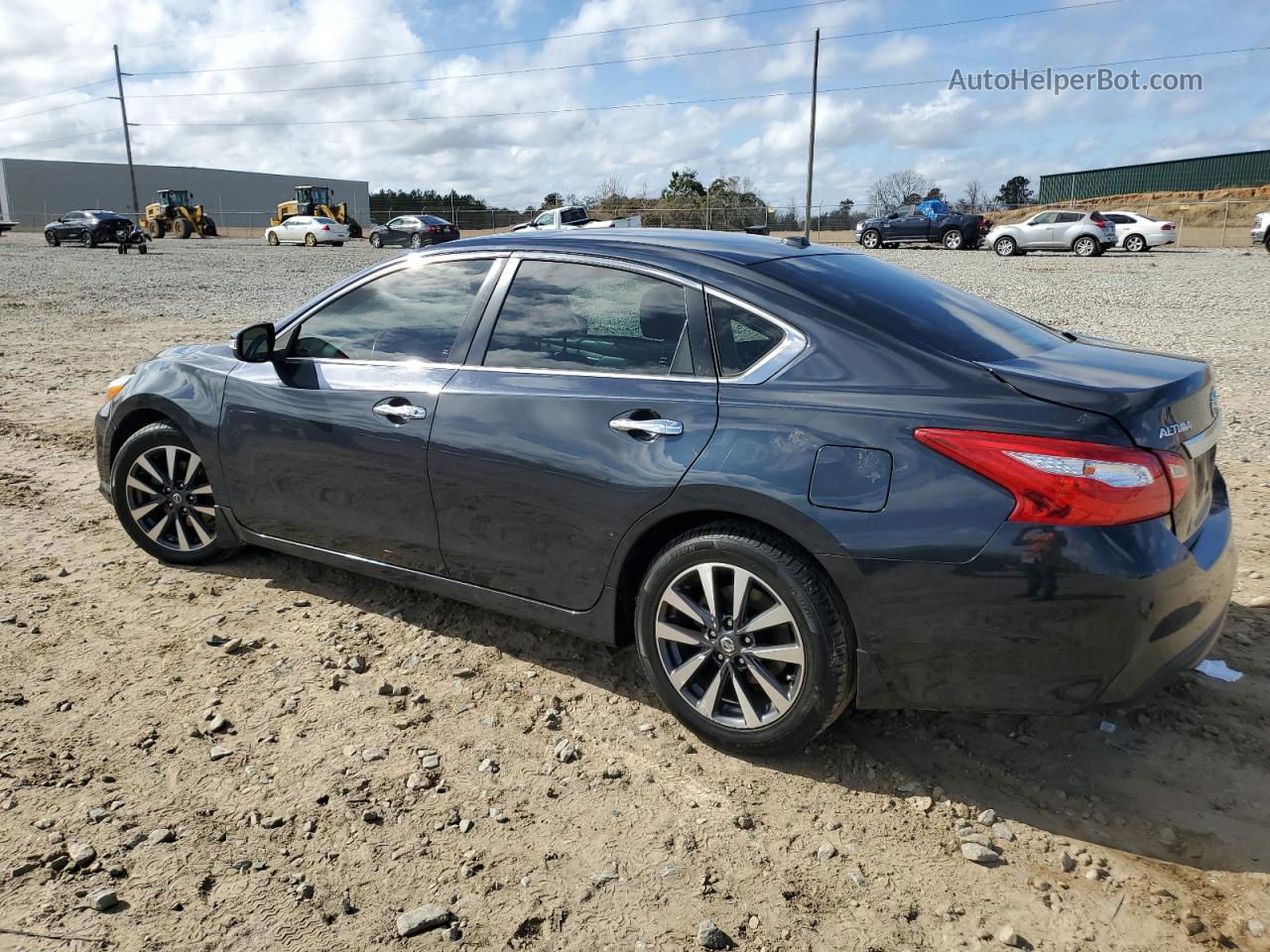 2017 Nissan Altima 2.5 Черный vin: 1N4AL3AP0HC472174