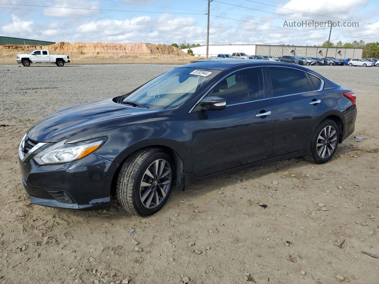 2017 Nissan Altima 2.5 Черный vin: 1N4AL3AP0HC472174