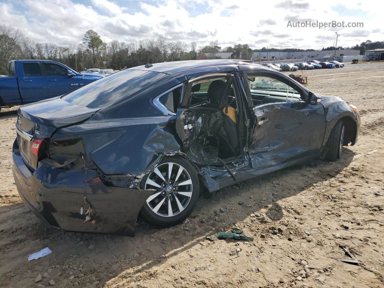 2017 Nissan Altima 2.5 Black vin: 1N4AL3AP0HC472174