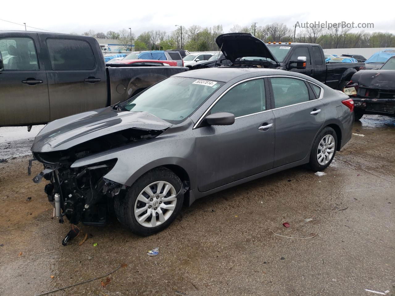 2017 Nissan Altima 2.5 Gray vin: 1N4AL3AP0HC480839