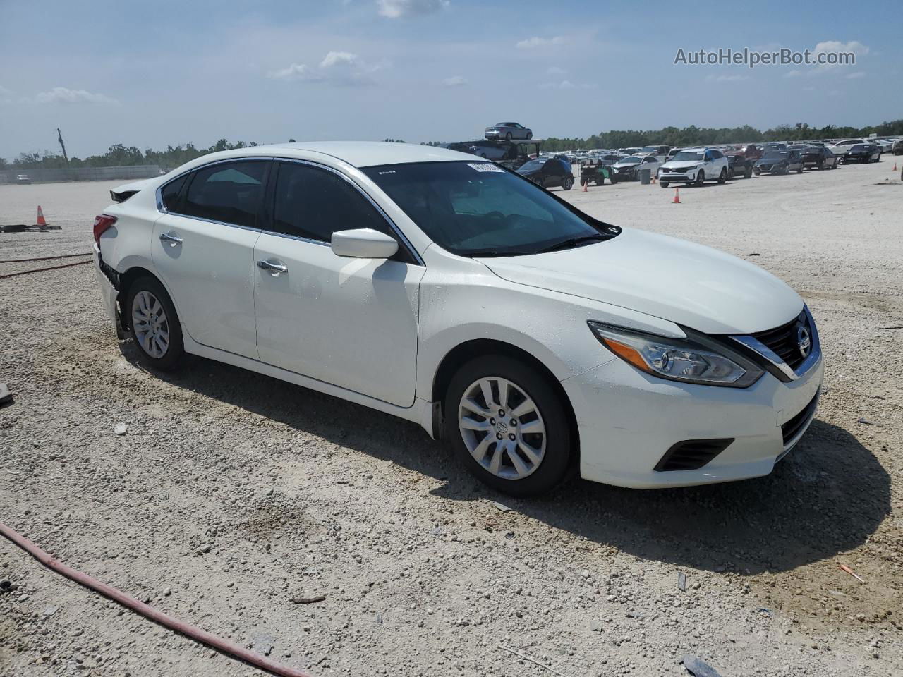 2017 Nissan Altima 2.5 White vin: 1N4AL3AP0HC482770