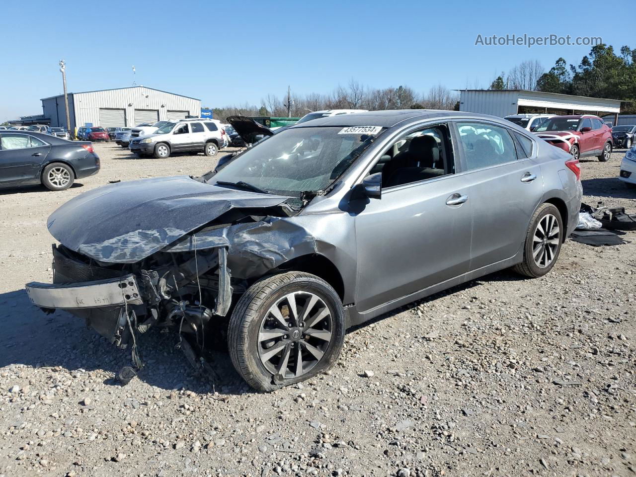 2017 Nissan Altima 2.5 Silver vin: 1N4AL3AP0HC489380