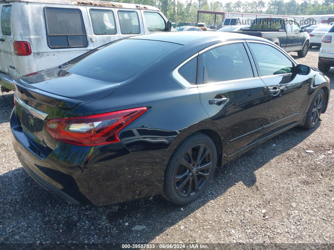 2017 Nissan Altima 2.5 Sr Black vin: 1N4AL3AP0HN315636