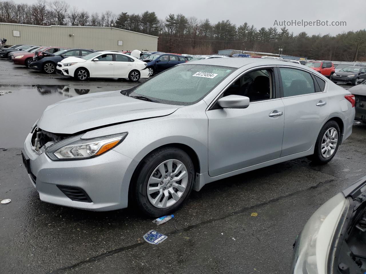 2017 Nissan Altima 2.5 Silver vin: 1N4AL3AP0HN323557