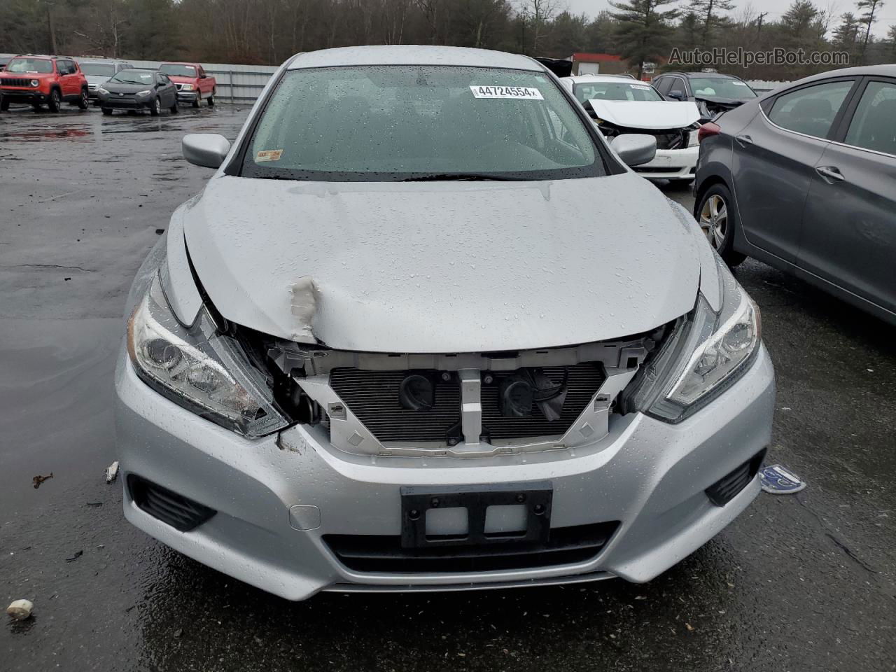 2017 Nissan Altima 2.5 Silver vin: 1N4AL3AP0HN323557