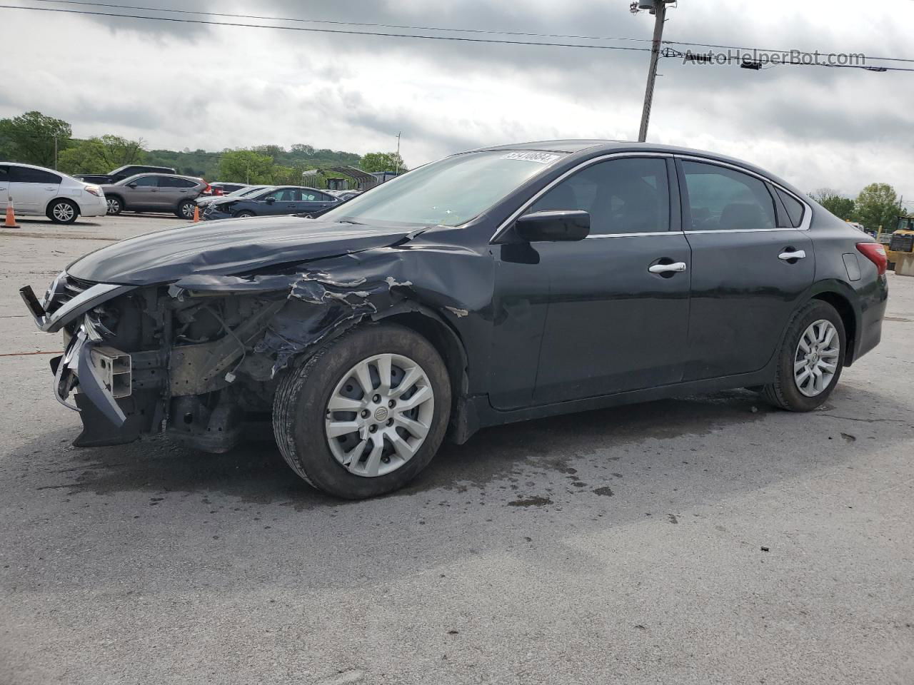 2017 Nissan Altima 2.5 Black vin: 1N4AL3AP0HN325339