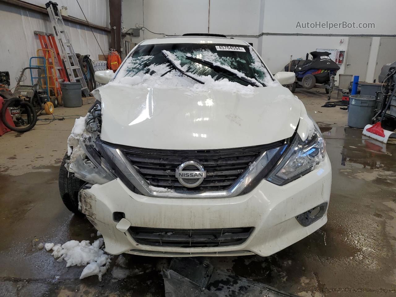 2017 Nissan Altima 2.5 White vin: 1N4AL3AP0HN328077