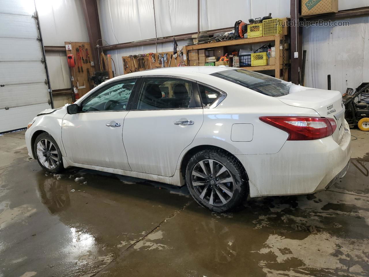 2017 Nissan Altima 2.5 White vin: 1N4AL3AP0HN328077