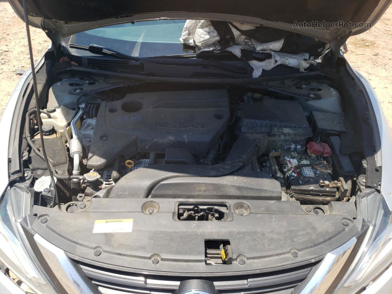 2017 Nissan Altima 2.5 Серебряный vin: 1N4AL3AP0HN333585