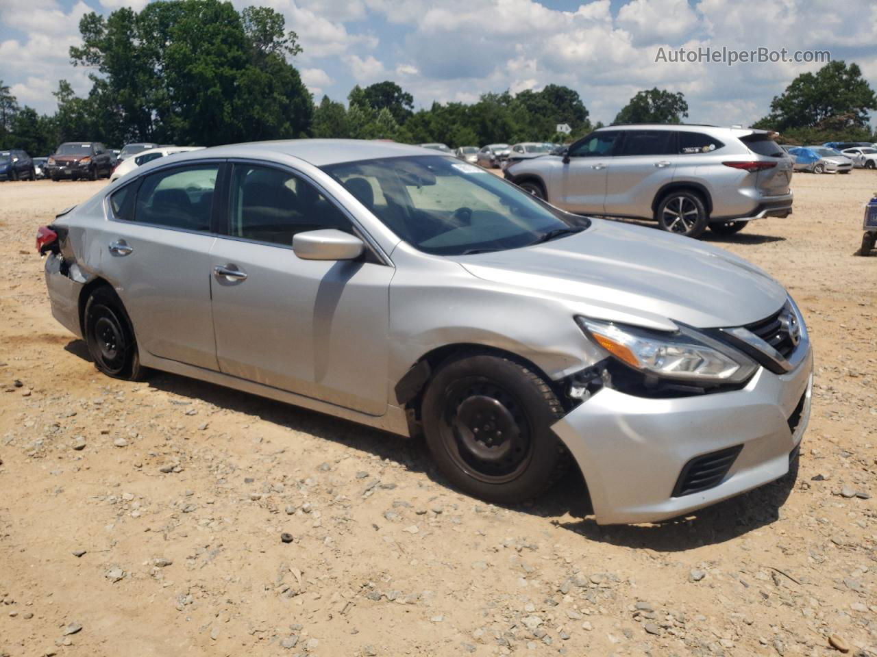 2017 Nissan Altima 2.5 Silver vin: 1N4AL3AP0HN333585