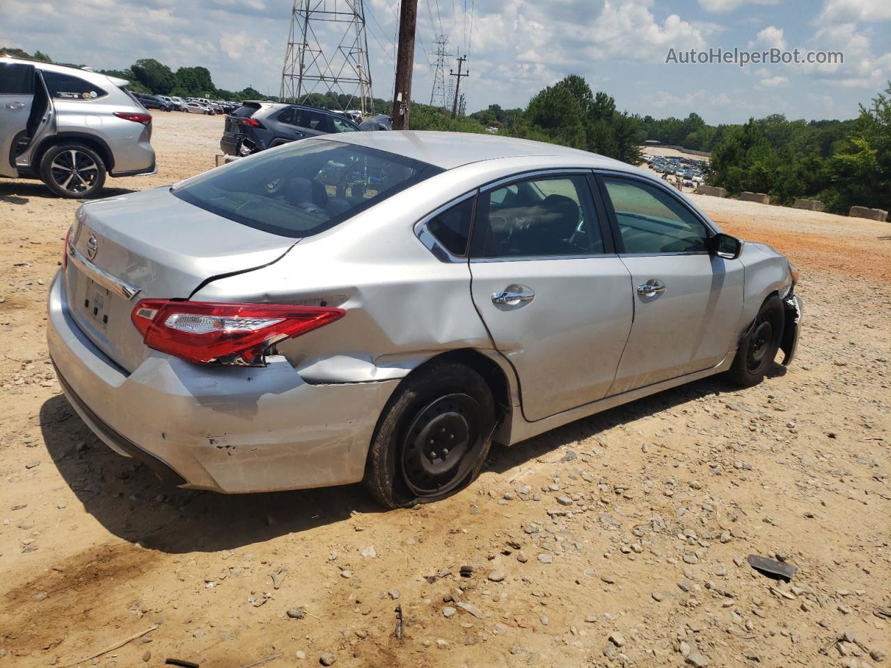 2017 Nissan Altima 2.5 Silver vin: 1N4AL3AP0HN333585