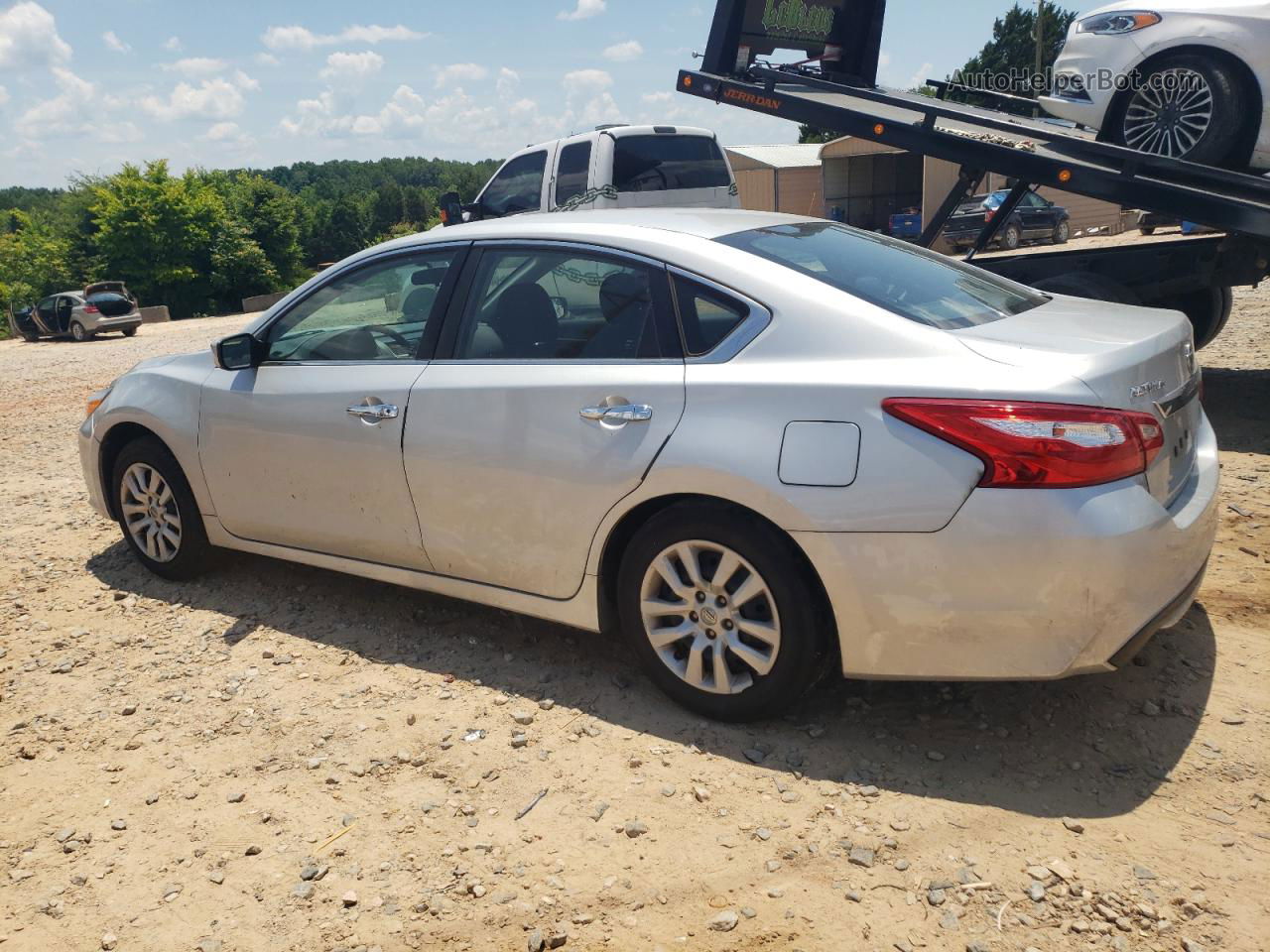 2017 Nissan Altima 2.5 Silver vin: 1N4AL3AP0HN333585