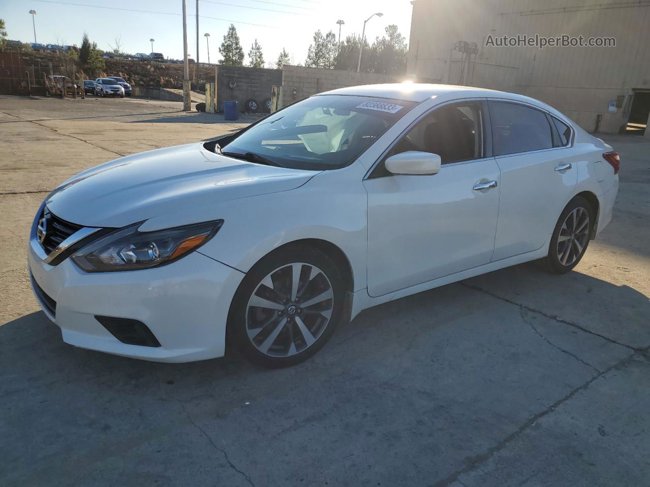 2017 Nissan Altima 2.5 White vin: 1N4AL3AP0HN353920