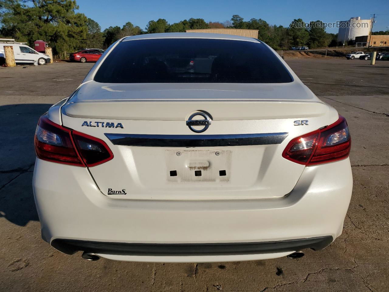 2017 Nissan Altima 2.5 White vin: 1N4AL3AP0HN353920