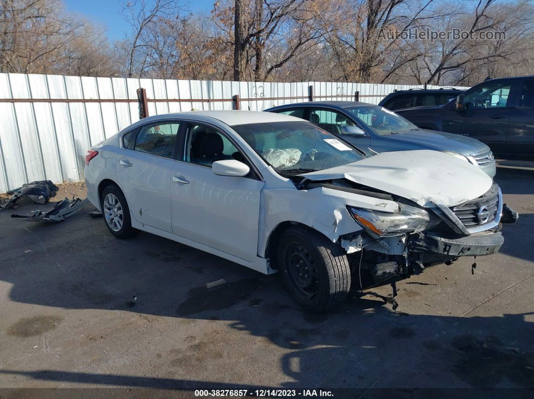 2017 Nissan Altima 2.5 S White vin: 1N4AL3AP0HN364089