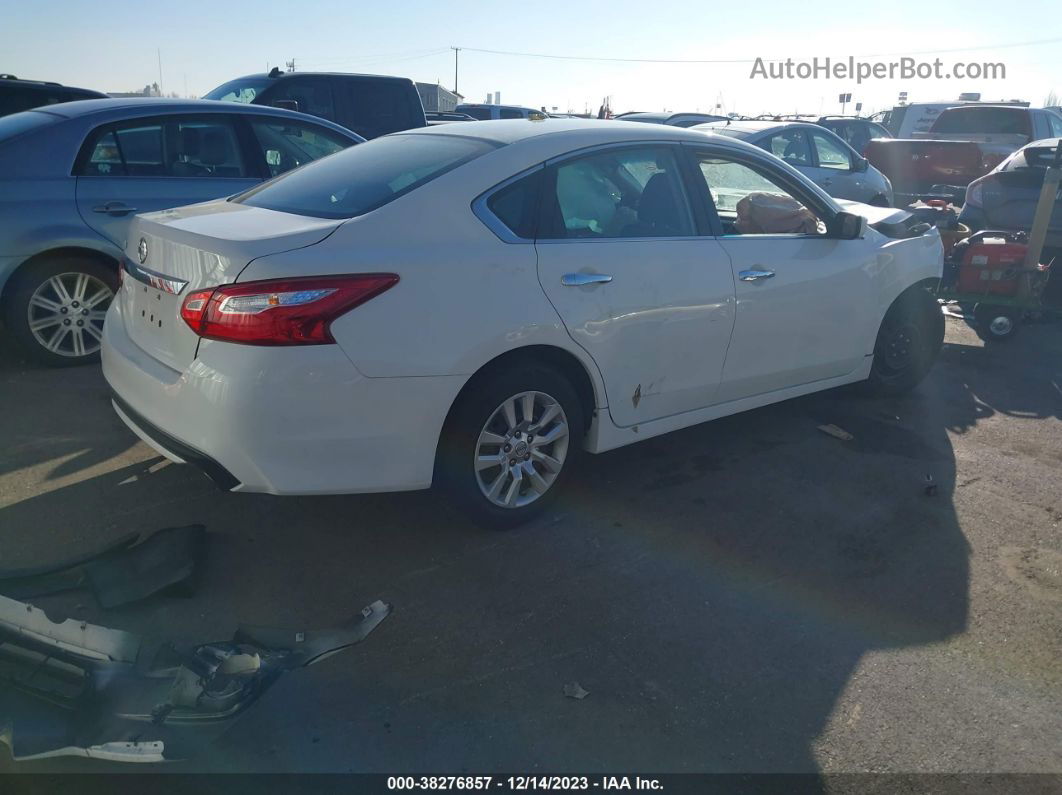 2017 Nissan Altima 2.5 S White vin: 1N4AL3AP0HN364089