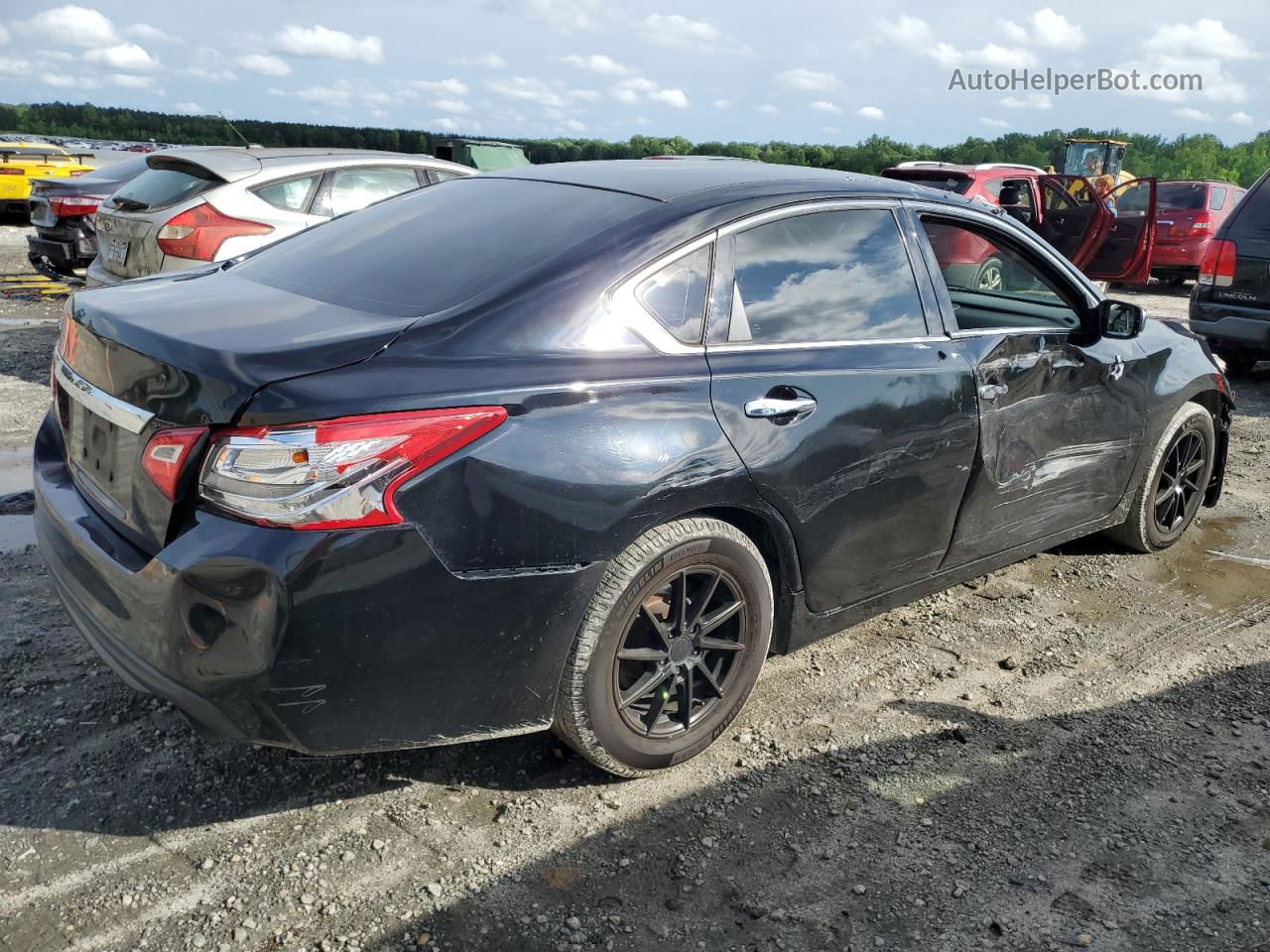 2017 Nissan Altima 2.5 Black vin: 1N4AL3AP0HN365002