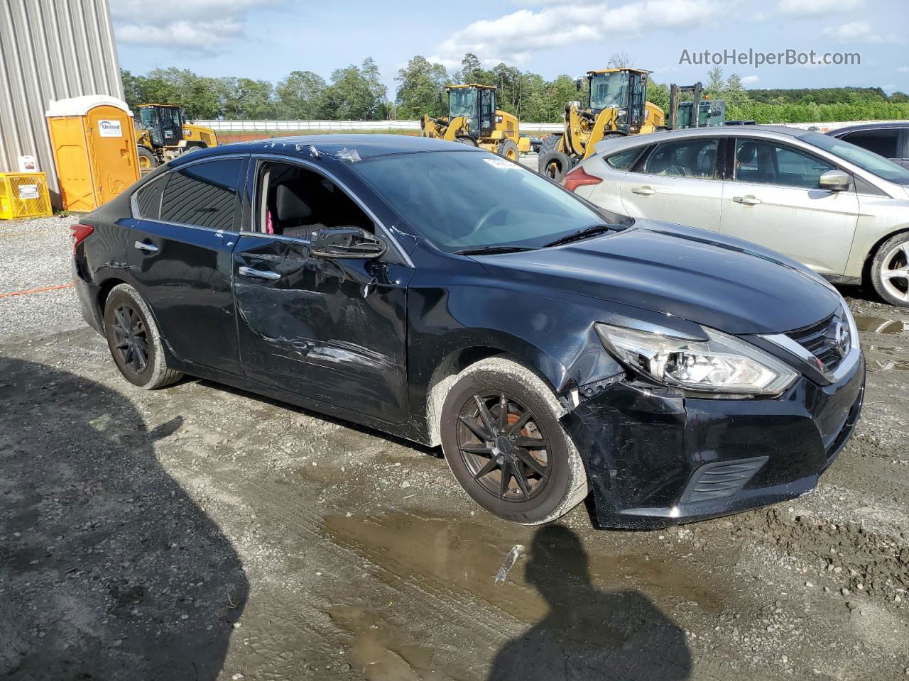 2017 Nissan Altima 2.5 Black vin: 1N4AL3AP0HN365002