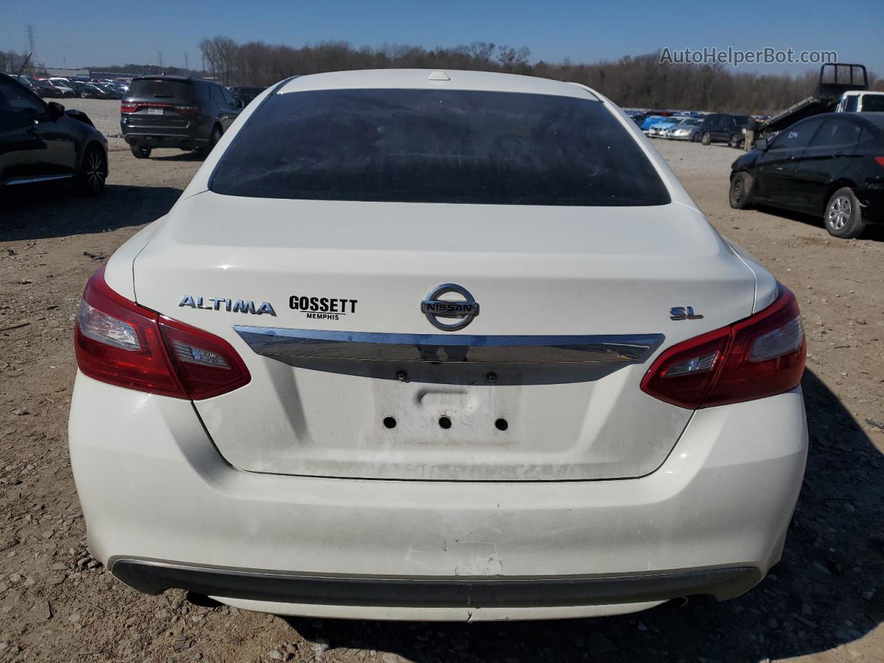 2018 Nissan Altima 2.5 Белый vin: 1N4AL3AP0JC126695