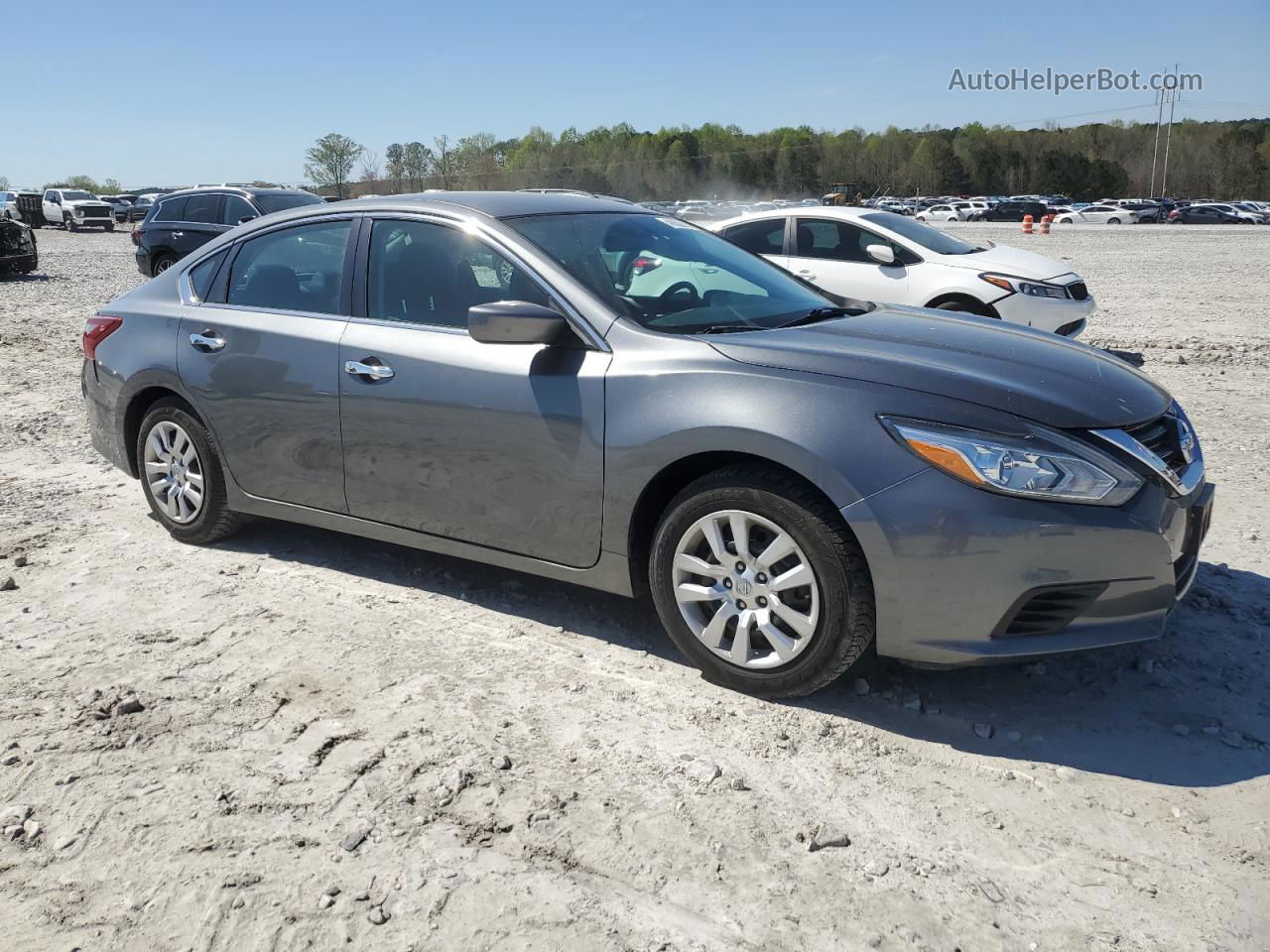 2018 Nissan Altima 2.5 Gray vin: 1N4AL3AP0JC131010