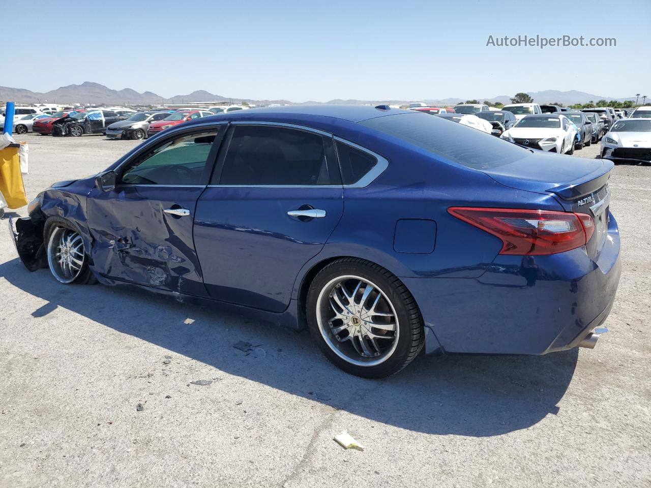 2018 Nissan Altima 2.5 Blue vin: 1N4AL3AP0JC137180