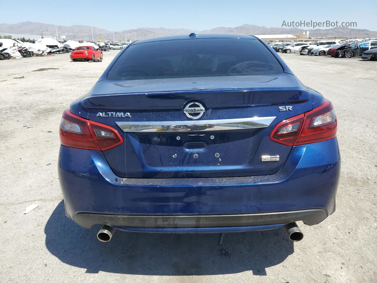 2018 Nissan Altima 2.5 Blue vin: 1N4AL3AP0JC137180