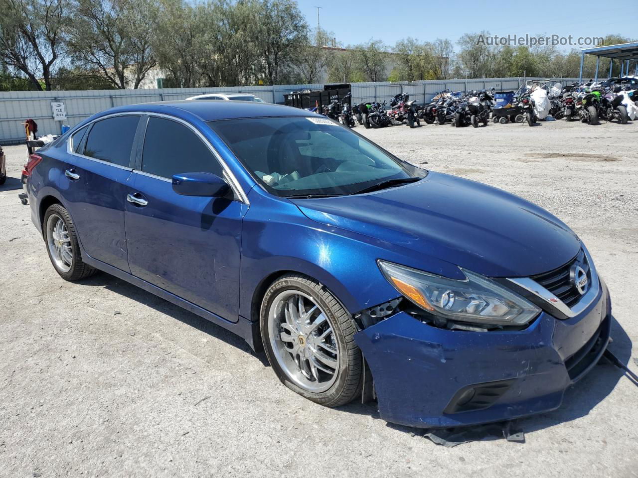 2018 Nissan Altima 2.5 Blue vin: 1N4AL3AP0JC137180