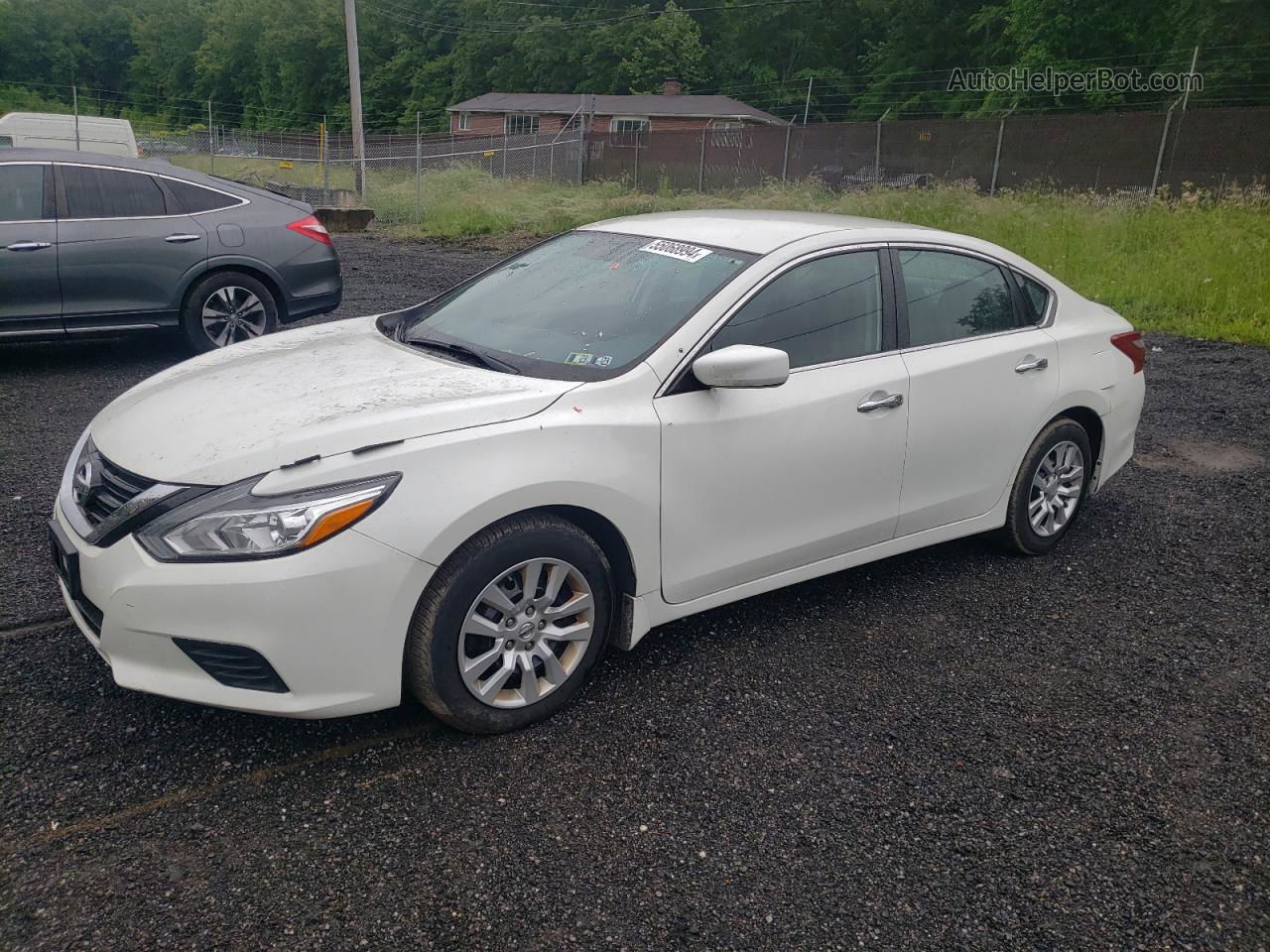 2018 Nissan Altima 2.5 White vin: 1N4AL3AP0JC149720