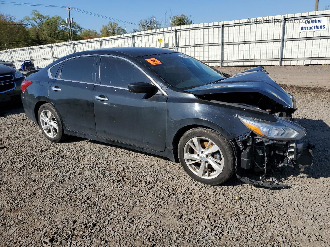 2018 Nissan Altima 2.5 Black vin: 1N4AL3AP0JC197282