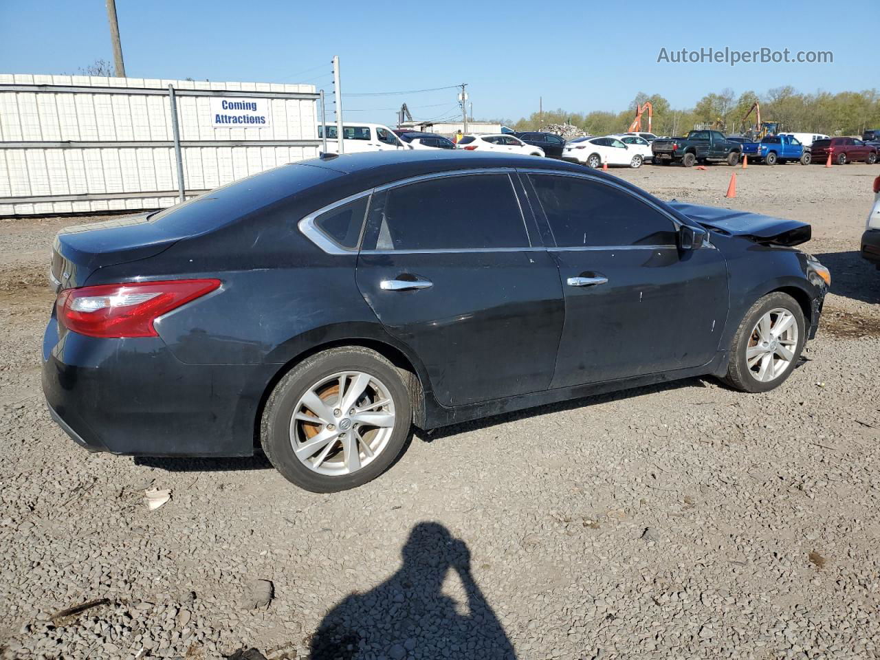 2018 Nissan Altima 2.5 Black vin: 1N4AL3AP0JC197282